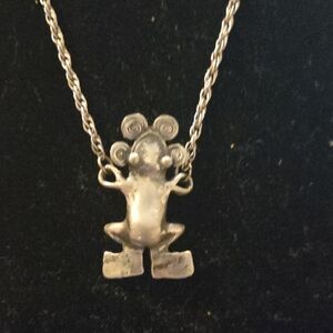 FUNKY Frog? Pendant Necklace